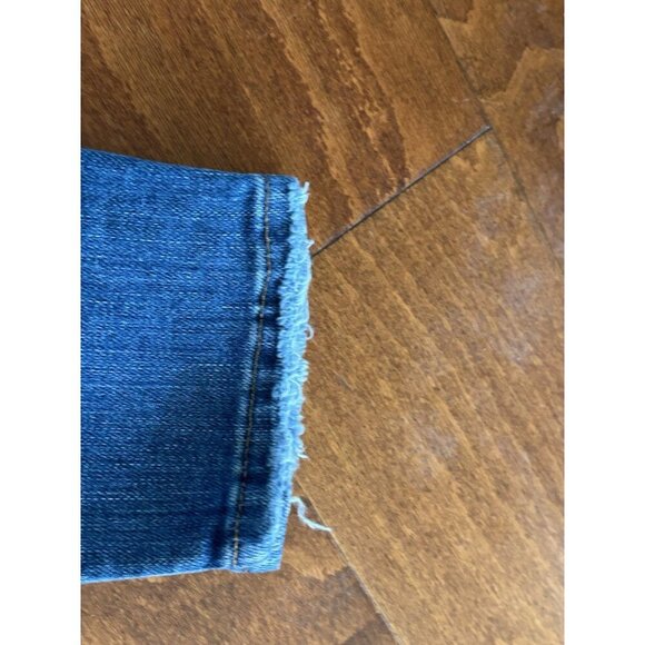 Madewell 9" Mid-Rise Skinny Jeans 23 Womens Medium Wash Denim NWT Knee Blowout - Picture 2 of 11